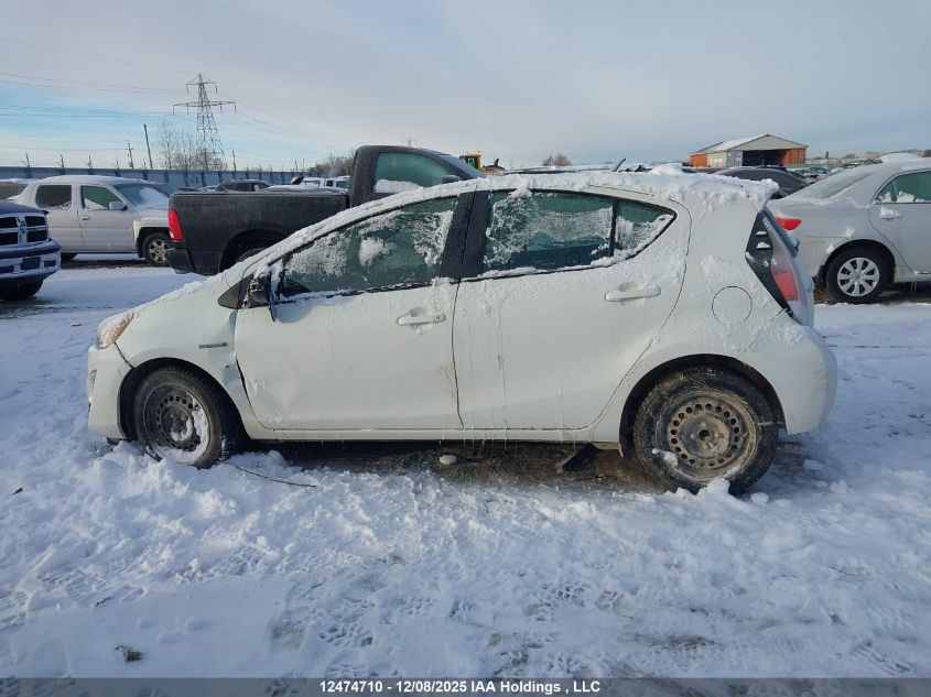 2016 Toyota Prius C Technology VIN: JTDKDTB37G1125829 Lot: 12474710