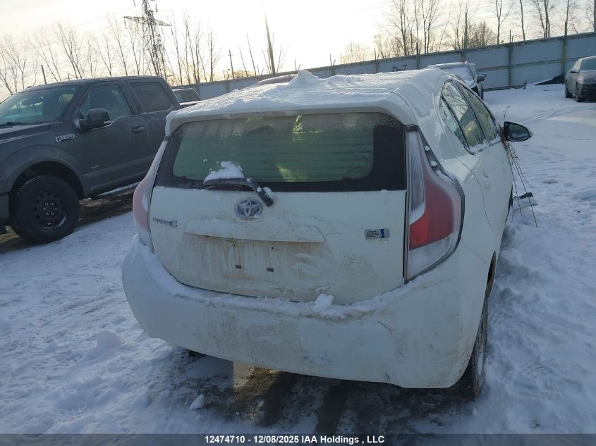 2016 Toyota Prius C Technology VIN: JTDKDTB37G1125829 Lot: 12474710