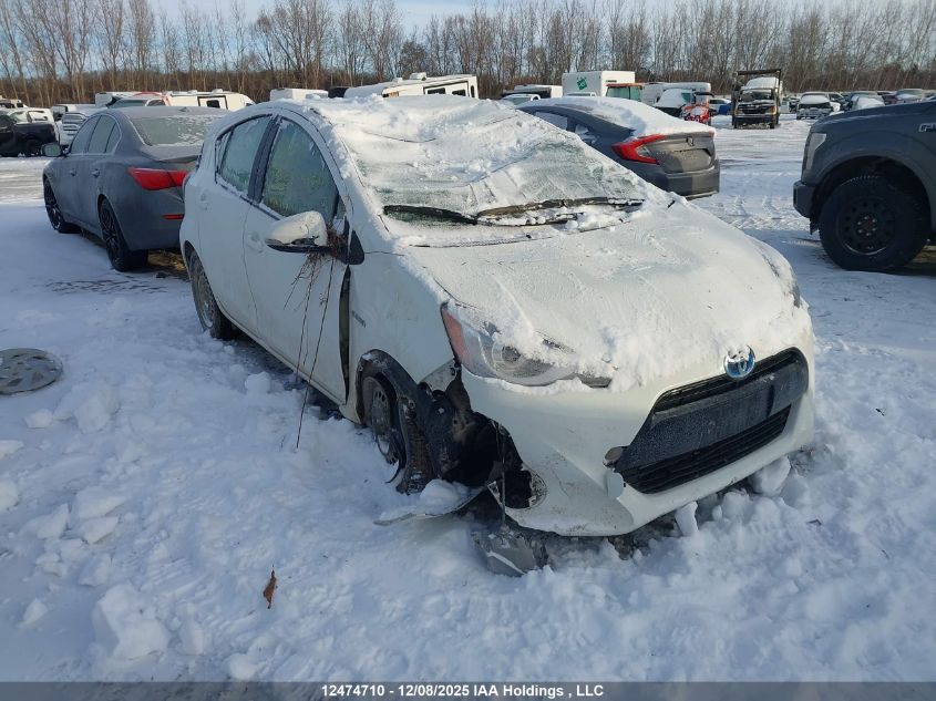 2016 Toyota Prius C Technology VIN: JTDKDTB37G1125829 Lot: 12474710