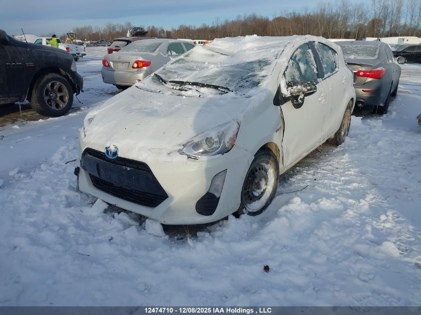 2016 Toyota Prius C Technology VIN: JTDKDTB37G1125829 Lot: 12474710
