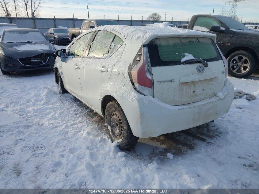 2016 Toyota Prius C Technology VIN: JTDKDTB37G1125829 Lot: 12474710