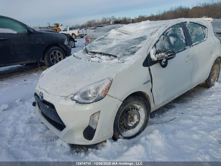 2016 Toyota Prius C Technology VIN: JTDKDTB37G1125829 Lot: 12474710
