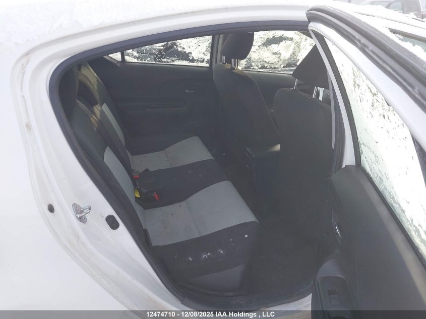 2016 Toyota Prius C Technology VIN: JTDKDTB37G1125829 Lot: 12474710