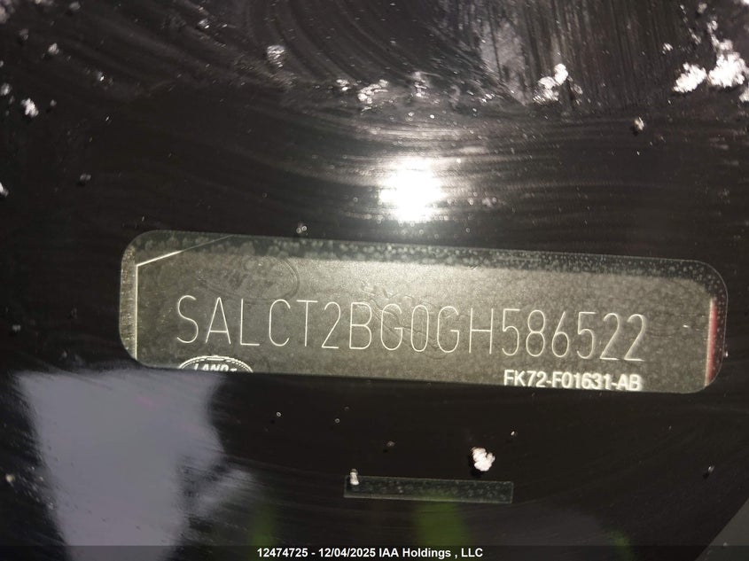 SALCT2BG0GH586522 2016 LAND ROVER DISCOVERY SPORT photo no. 20