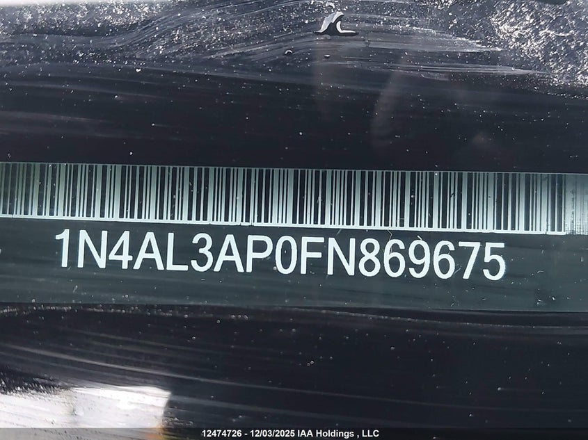 1N4AL3AP0FN869675 2015 NISSAN ALTIMA photo no. 20