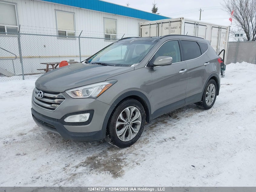5XYZUDLA4GG367270 2016 HYUNDAI SANTA FE photo no. 2