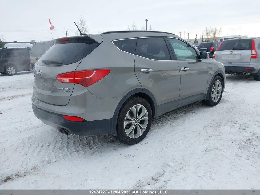 5XYZUDLA4GG367270 2016 HYUNDAI SANTA FE photo no. 4
