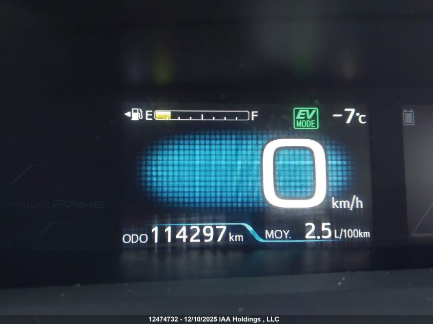 2018 Toyota Prius Prime Upgrade VIN: JTDKARFP3J3069201 Lot: 12474732