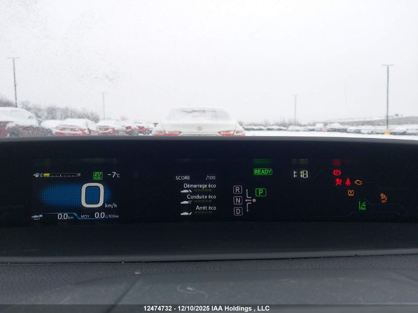 2018 Toyota Prius Prime Upgrade VIN: JTDKARFP3J3069201 Lot: 12474732