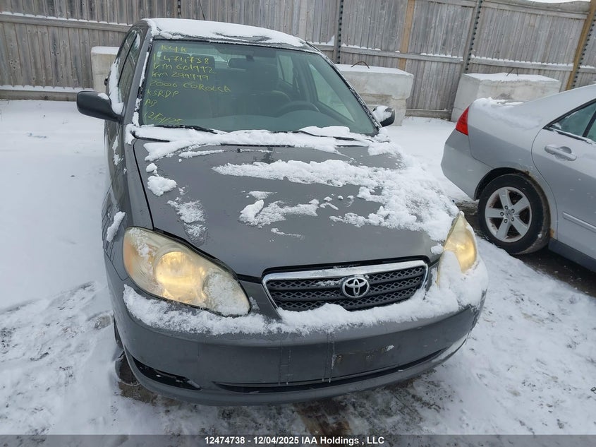 2T1BR32E36C601992 2006 TOYOTA COROLLA photo no. 12