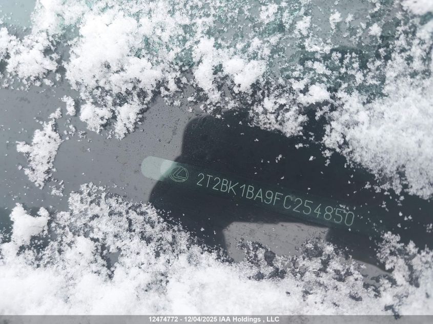 2015 Lexus Rx 350 F Sport VIN: 2T2BK1BA9FC254850 Lot: 12474772