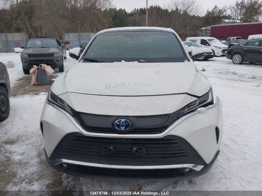 2022 Toyota Venza Limited VIN: JTEAAAAHXNJ099368 Lot: 12474786