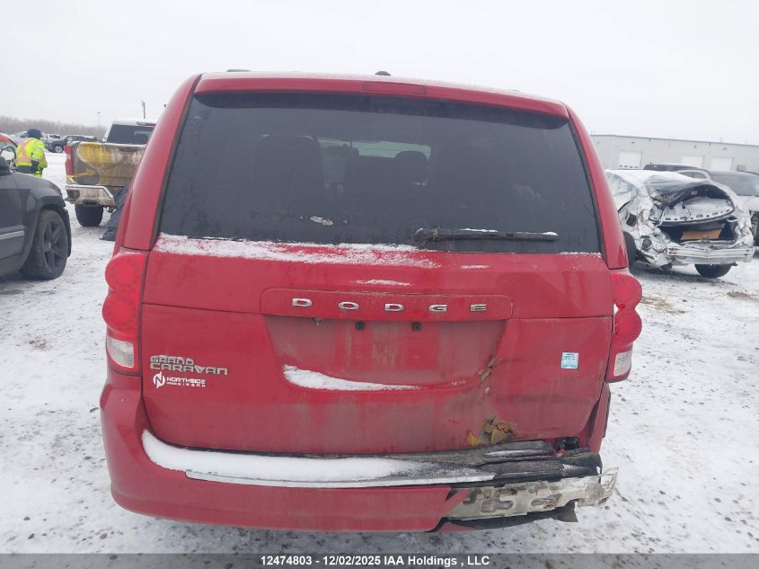 2012 Dodge Grand Caravan Se VIN: 2C4RDGBG4CR267926 Lot: 12474803