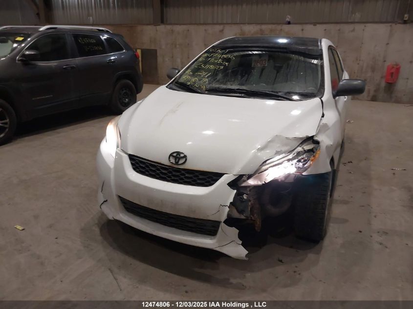 2010 Toyota Matrix VIN: 2T1KU4EE8AC511827 Lot: 12474806