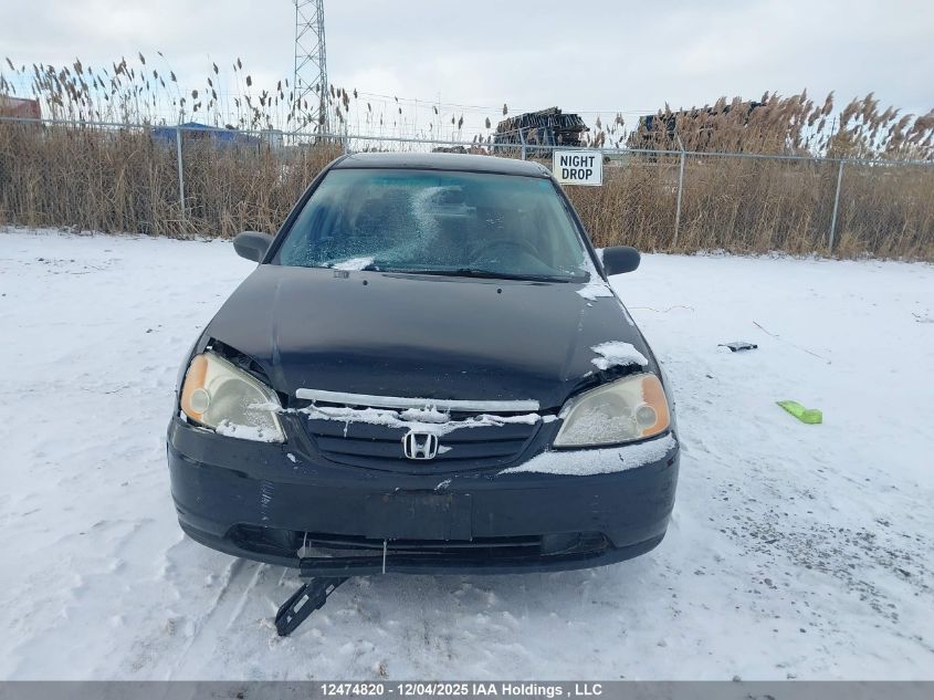 2003 Honda Civic Dx-G VIN: 2HGES16493H914281 Lot: 12474820