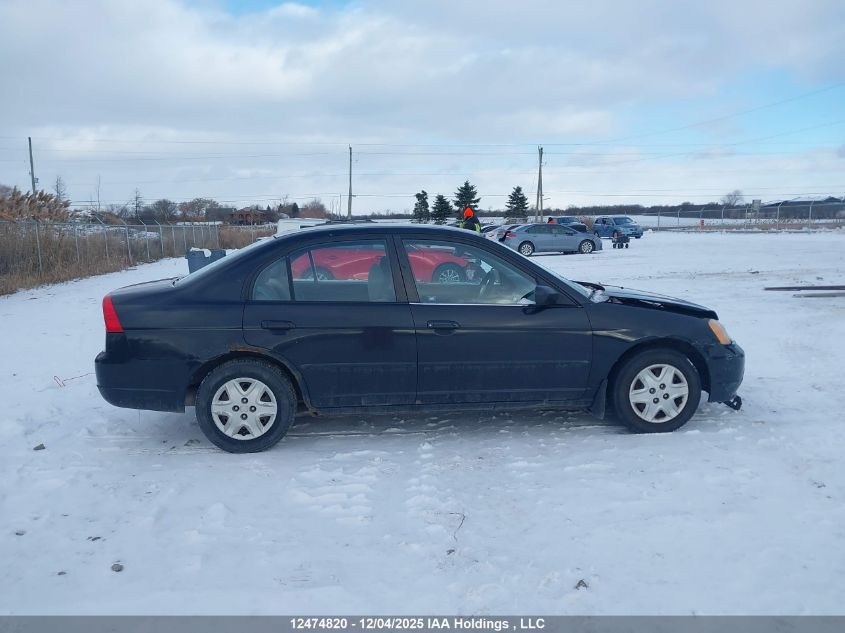 2003 Honda Civic Dx-G VIN: 2HGES16493H914281 Lot: 12474820