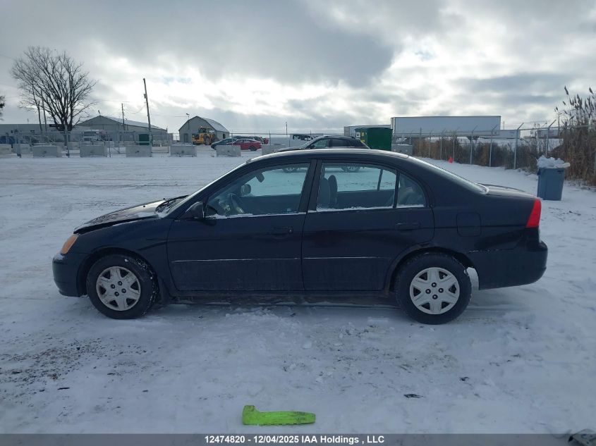 2003 Honda Civic Dx-G VIN: 2HGES16493H914281 Lot: 12474820