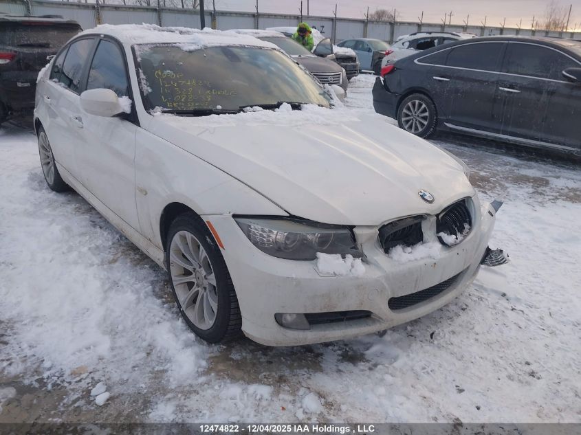 2011 BMW 328I xDrive VIN: WBAPK7C54BF088038 Lot: 12474822