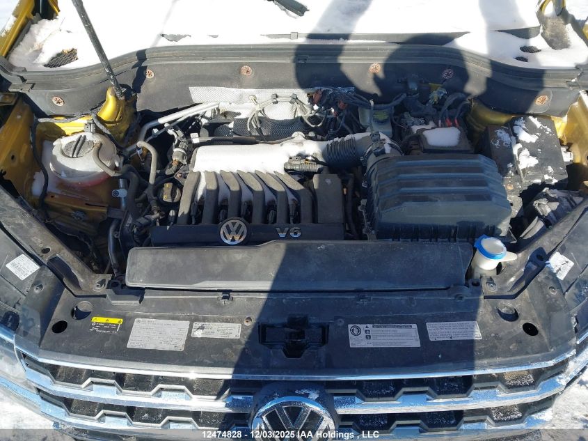 2018 Volkswagen Atlas 3.6 Fsi Trendline VIN: 1V2HR2CA6JC506648 Lot: 12474828