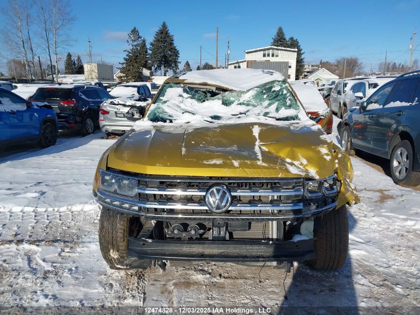 2018 Volkswagen Atlas 3.6 Fsi Trendline VIN: 1V2HR2CA6JC506648 Lot: 12474828