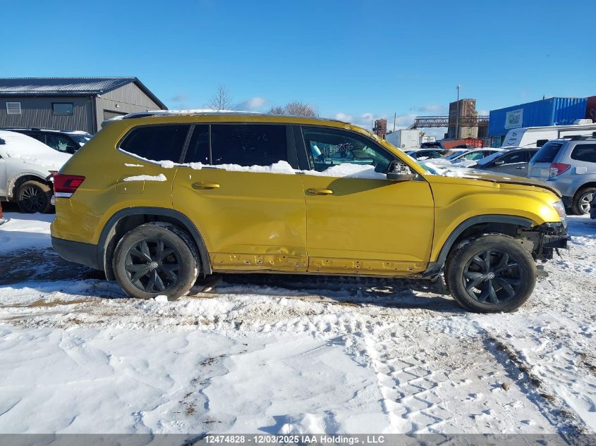 2018 Volkswagen Atlas 3.6 Fsi Trendline VIN: 1V2HR2CA6JC506648 Lot: 12474828