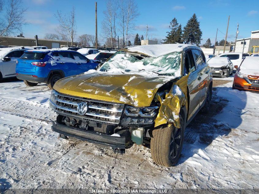2018 Volkswagen Atlas 3.6 Fsi Trendline VIN: 1V2HR2CA6JC506648 Lot: 12474828