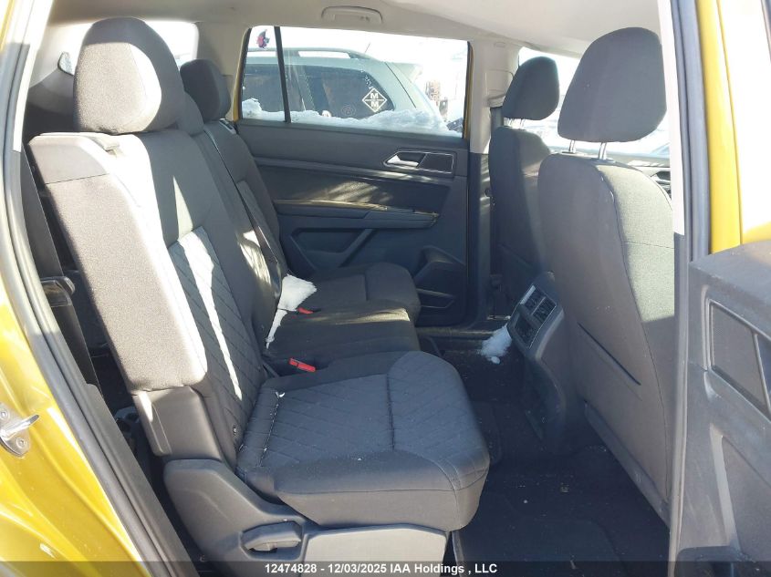 2018 Volkswagen Atlas 3.6 Fsi Trendline VIN: 1V2HR2CA6JC506648 Lot: 12474828