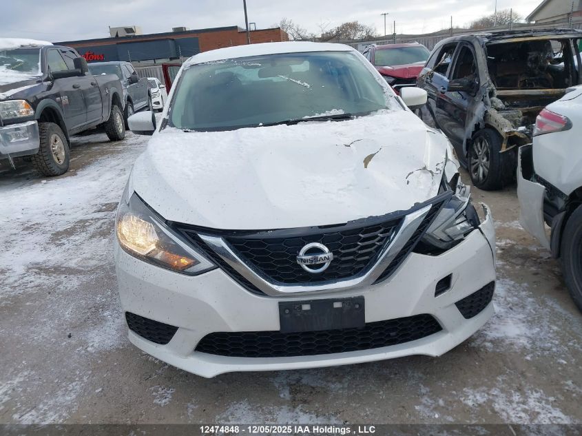 2017 Nissan Sentra 1.8 S/1.8 Sl/1.8 Sv VIN: 3N1AB7APXHL673849 Lot: 12474848