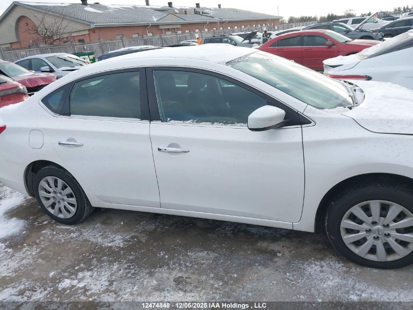 2017 Nissan Sentra 1.8 S/1.8 Sl/1.8 Sv VIN: 3N1AB7APXHL673849 Lot: 12474848