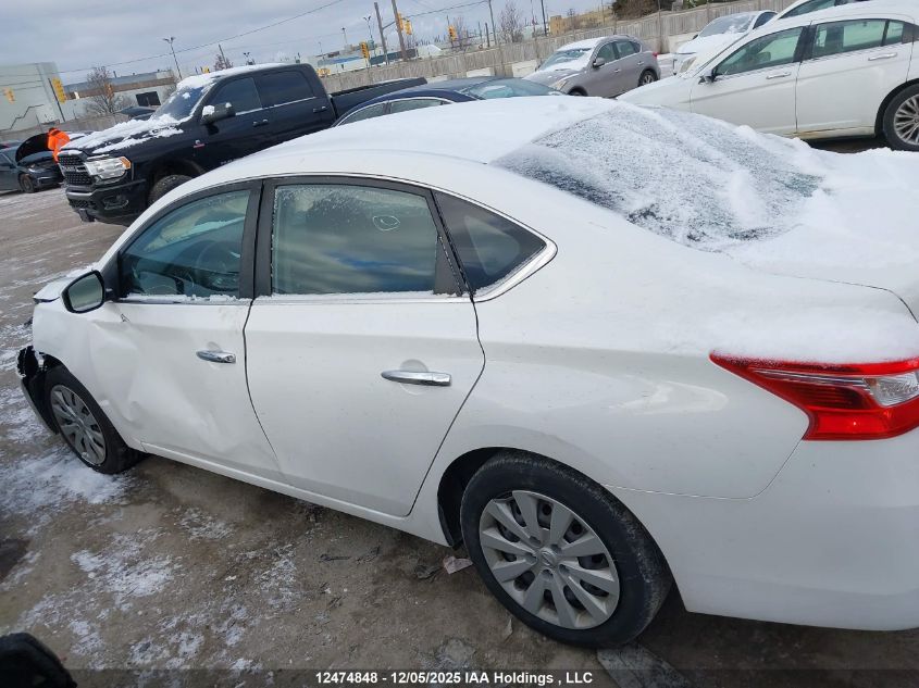 2017 Nissan Sentra 1.8 S/1.8 Sl/1.8 Sv VIN: 3N1AB7APXHL673849 Lot: 12474848