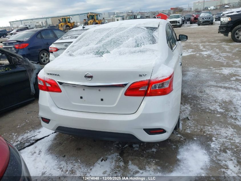 2017 Nissan Sentra 1.8 S/1.8 Sl/1.8 Sv VIN: 3N1AB7APXHL673849 Lot: 12474848