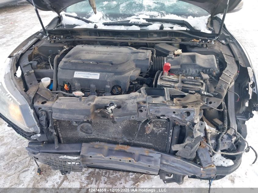 2014 Honda Accord Exl VIN: 1HGCR3F86EA800290 Lot: 12474859