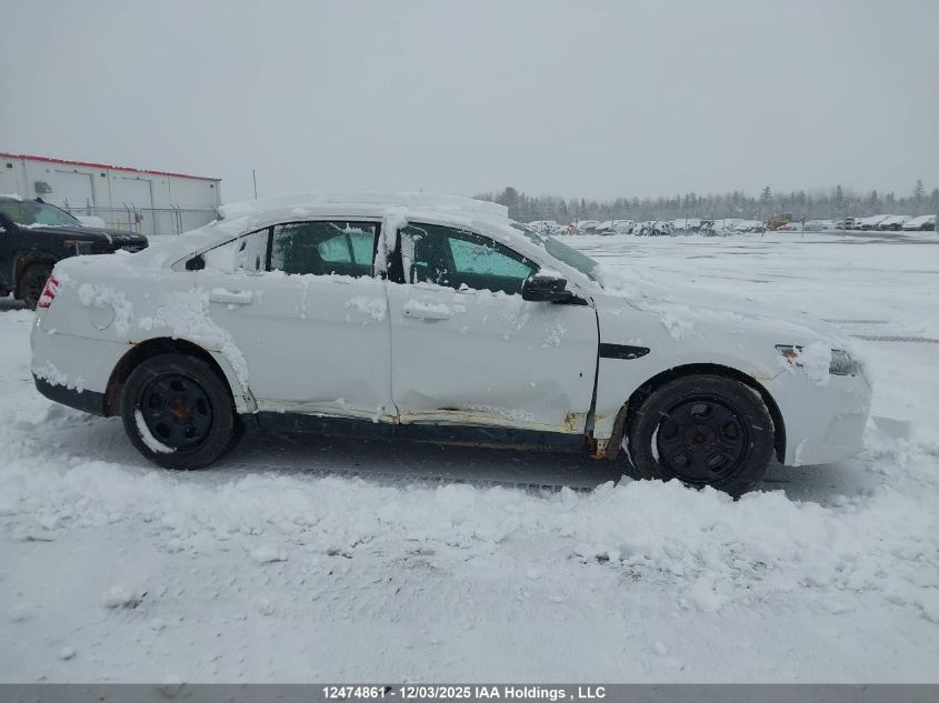 2013 Ford Taurus Police Interceptor VIN: 1FAHP2M87DG126711 Lot: 12474861