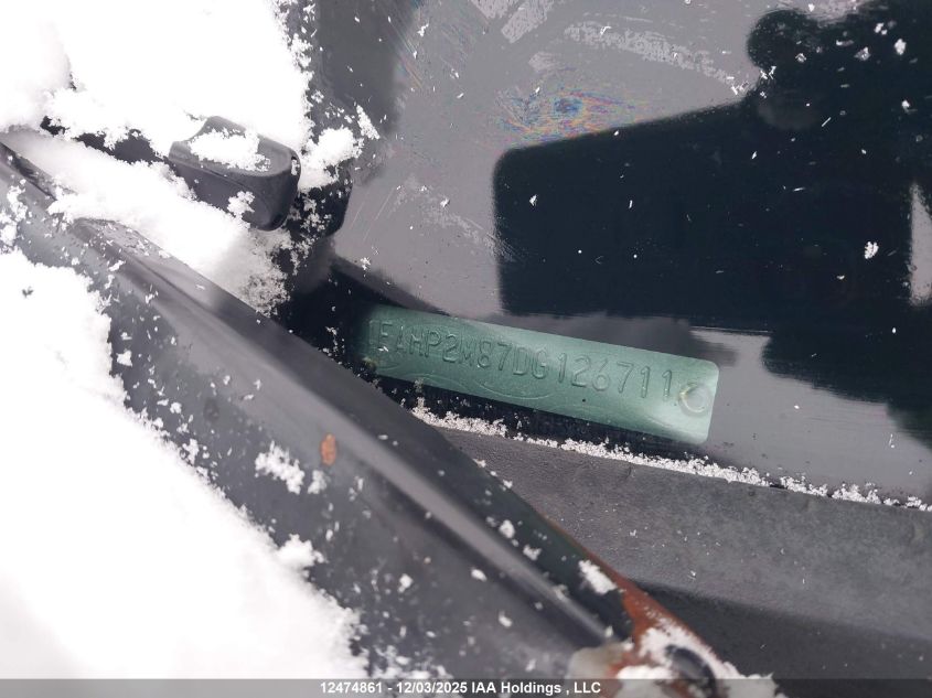 2013 Ford Taurus Police Interceptor VIN: 1FAHP2M87DG126711 Lot: 12474861