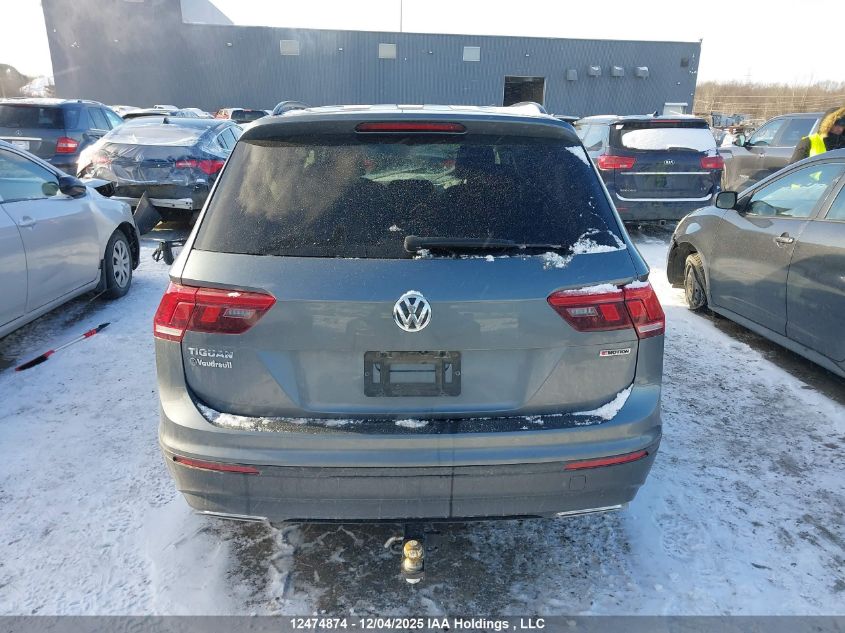 2020 Volkswagen Tiguan Comfortline/Iq Drive VIN: 3VV2B7AXXLM150935 Lot: 12474874