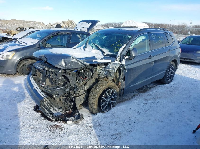 2020 Volkswagen Tiguan Comfortline/Iq Drive VIN: 3VV2B7AXXLM150935 Lot: 12474874