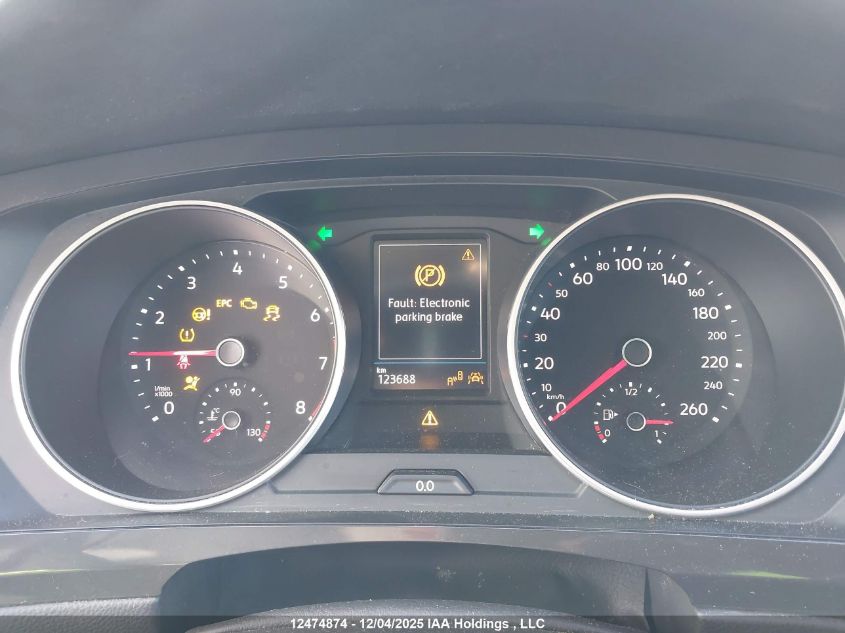 2020 Volkswagen Tiguan Comfortline/Iq Drive VIN: 3VV2B7AXXLM150935 Lot: 12474874