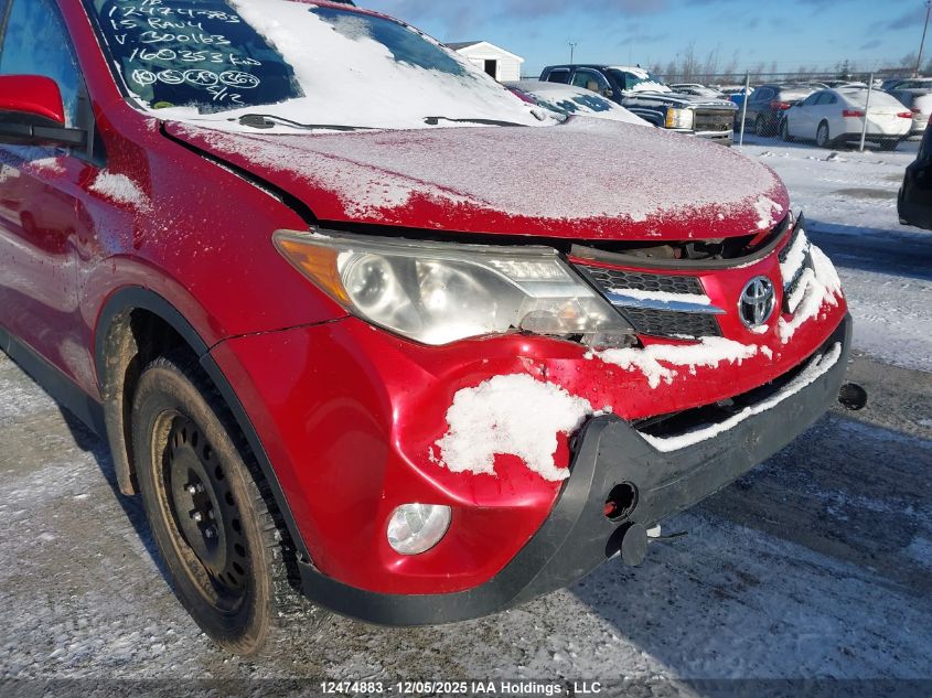 2015 Toyota Rav4 Xle VIN: 2T3RFREVXFW300163 Lot: 12474883