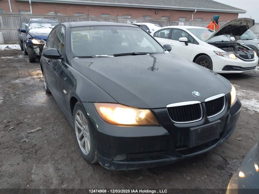 2008 BMW 323 I VIN: WBAVH13558KC99318 Lot: 12474908