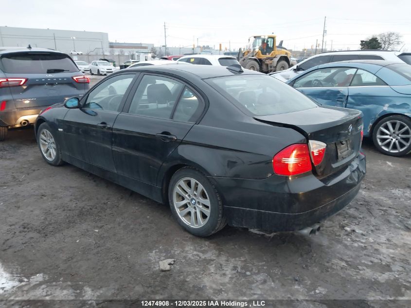 2008 BMW 323 I VIN: WBAVH13558KC99318 Lot: 12474908