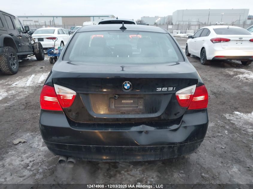 2008 BMW 323 I VIN: WBAVH13558KC99318 Lot: 12474908