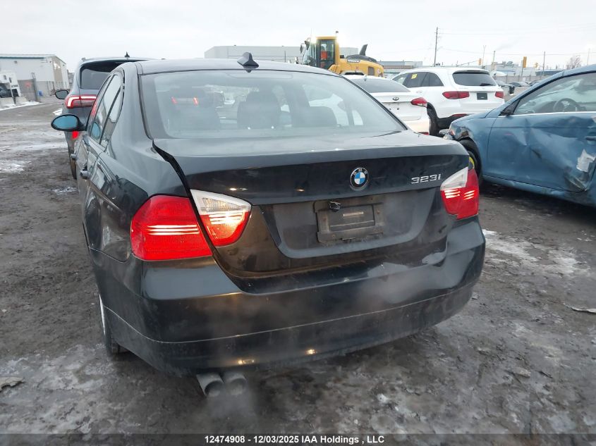 2008 BMW 323 I VIN: WBAVH13558KC99318 Lot: 12474908