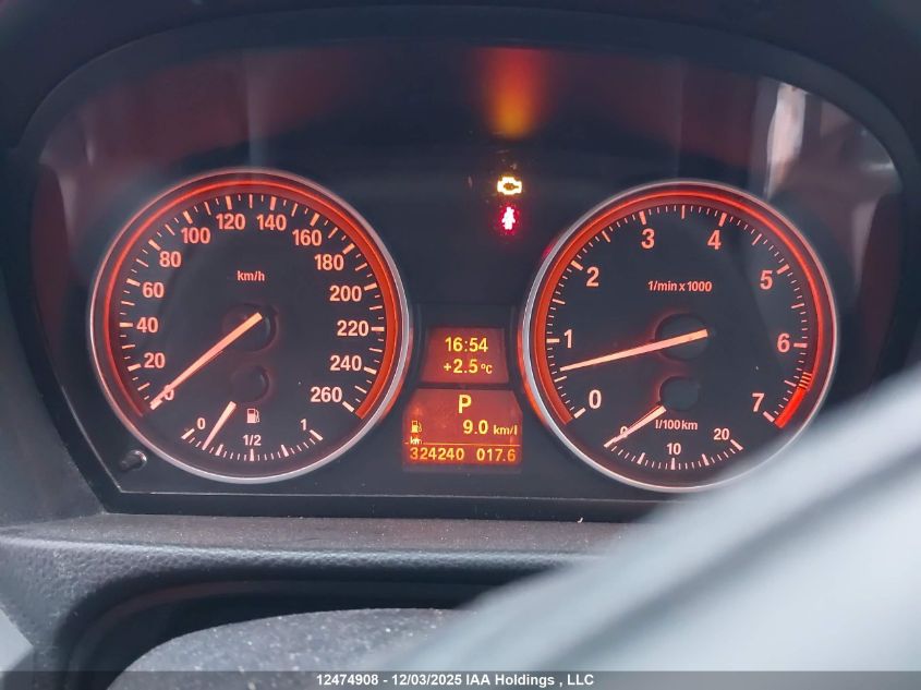 2008 BMW 323 I VIN: WBAVH13558KC99318 Lot: 12474908