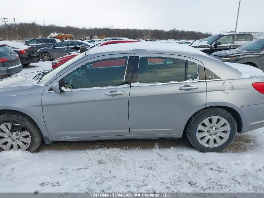 2014 Chrysler 200 Lx VIN: 1C3CCBAB8EN229539 Lot: 12474944