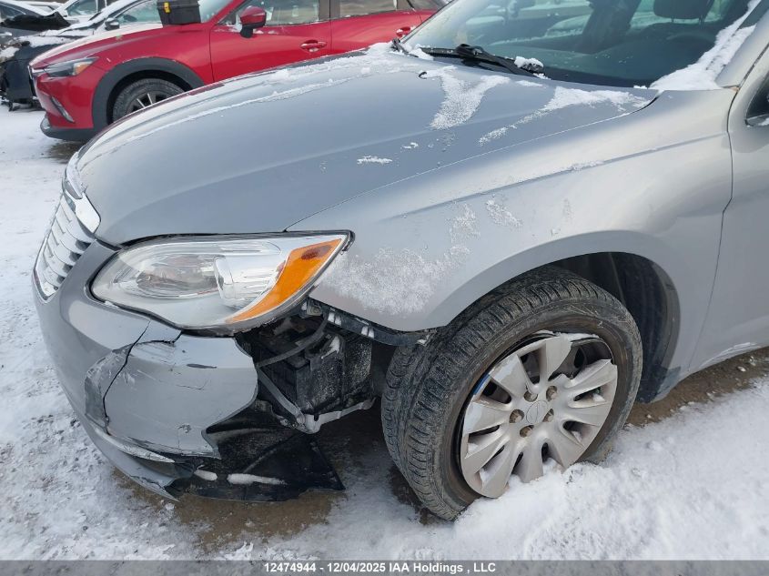 2014 Chrysler 200 Lx VIN: 1C3CCBAB8EN229539 Lot: 12474944