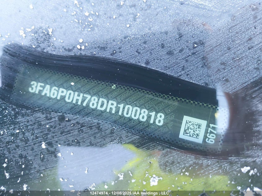 3FA6P0H78DR100818 2013 FORD FUSION photo no. 20