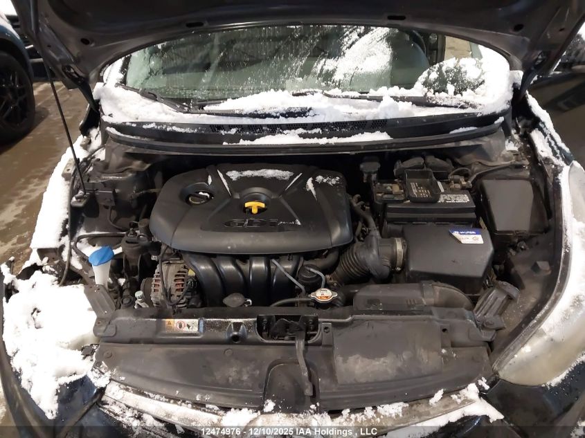 2014 Hyundai Elantra Coupe Gs/Se VIN: KMHDH6AH5EU027854 Lot: 12474976