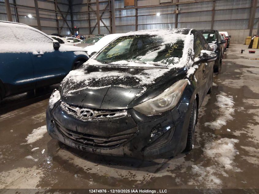 2014 Hyundai Elantra Coupe Gs/Se VIN: KMHDH6AH5EU027854 Lot: 12474976