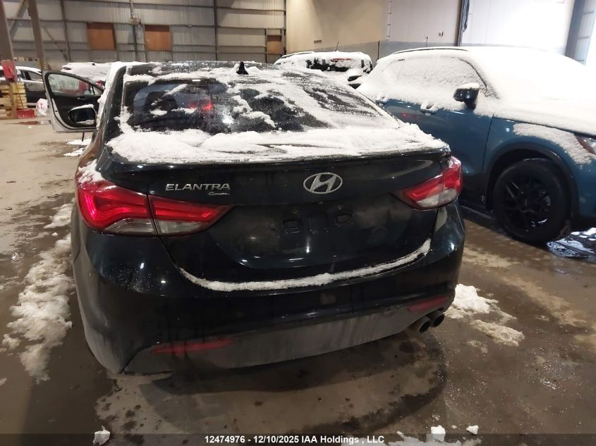 2014 Hyundai Elantra Coupe Gs/Se VIN: KMHDH6AH5EU027854 Lot: 12474976