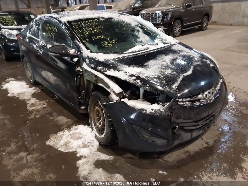 2014 Hyundai Elantra Coupe Gs/Se VIN: KMHDH6AH5EU027854 Lot: 12474976